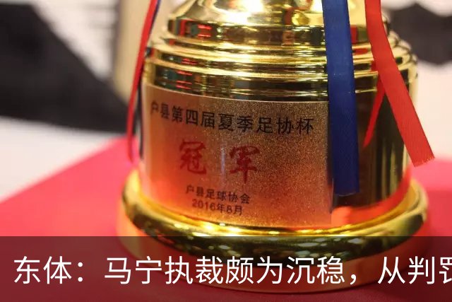 东体：马宁执裁颇为沉稳，从判罚决定到现场沟通等细节体现专业性